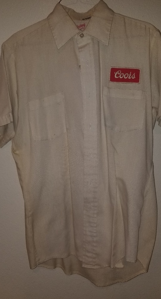 Vintage coors work uniform